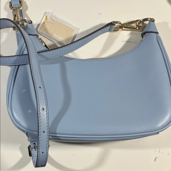 Michael Kors Sky Blue Studded Shoulder Bag - Picture 4 of 4